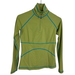 Athleta Lightweight Quarter Zip Athletic Yoga Pullover Size XS